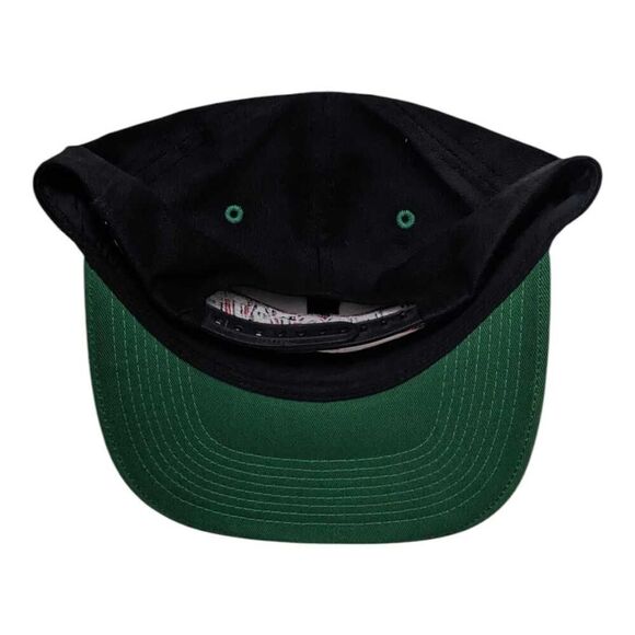 Vintage Interstate Batteries Snapback Hat‎ Adjustable Black Green Milano Hat - Picture 2 of 4